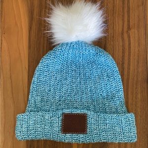 Love Your Melon Cuffed Pom Beanie